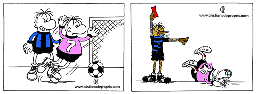 Vignetta calcio